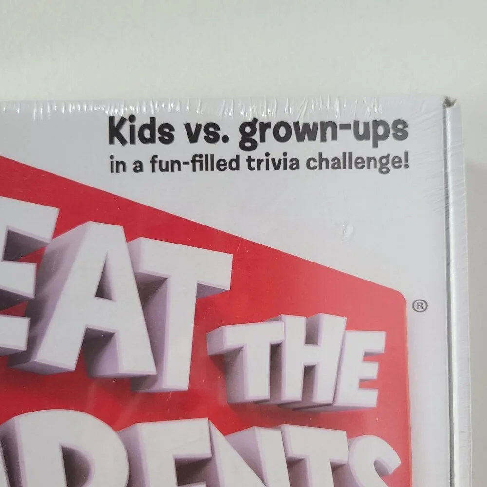 Beat The Parents Game Kids vs Grown Ups Trivia Challenge Family Board Game